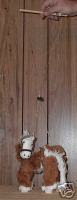 NWT Chestnut Pinto Horse Puppet Marionette